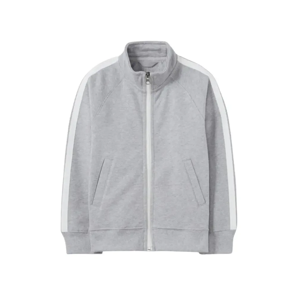 🆕 Hanna Andersson Gray Track Suit Jacket In French Terry
